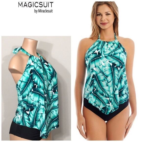 MAGICSUIT LANAI NICOLE TANKINI TOP. NWT 10 - Picture 1 of 9